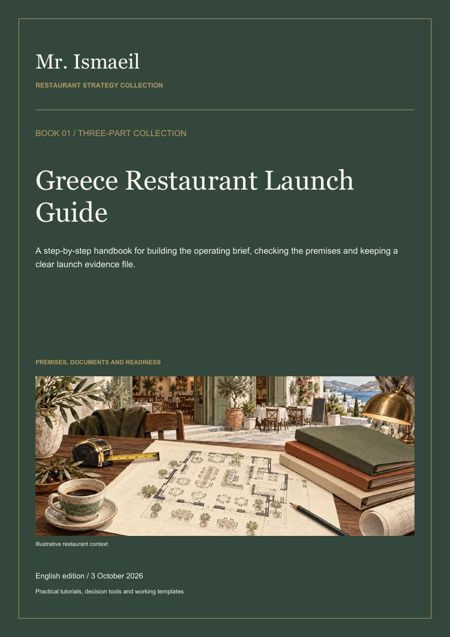 English cover of handbook 1: Greece: From idea to opening