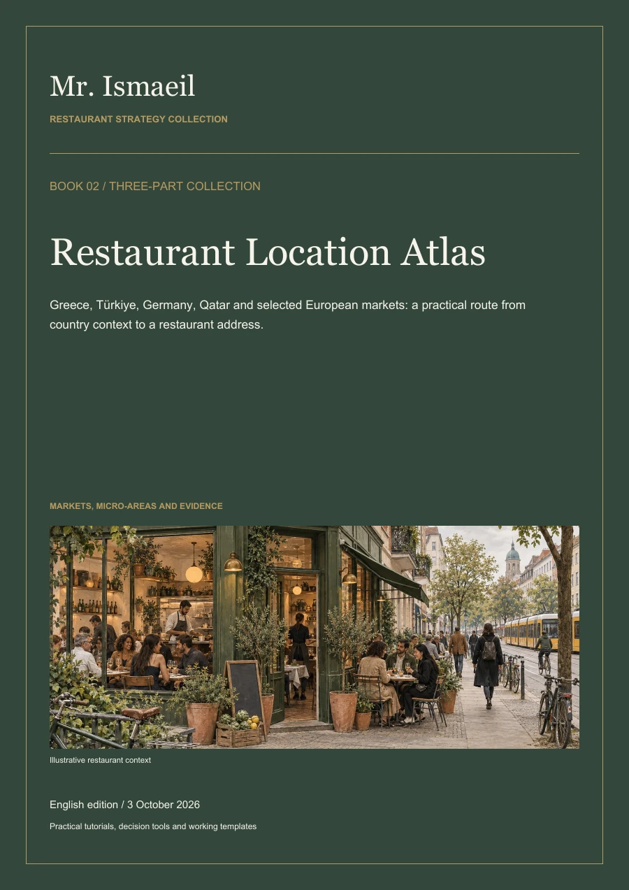 English cover of handbook 2: The Restaurant Location Atlas